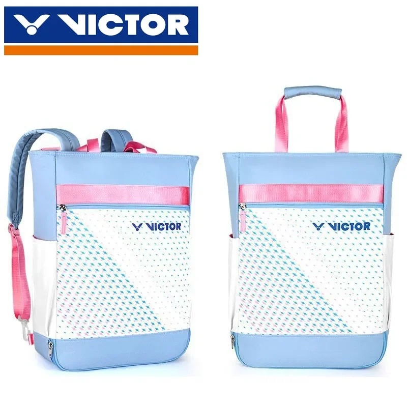 

VICTOR Victory Badminton Racket Backpack Large Capacity Women's Portable Fashion Sports Bag Multifunctional Tennis Bag BR3029