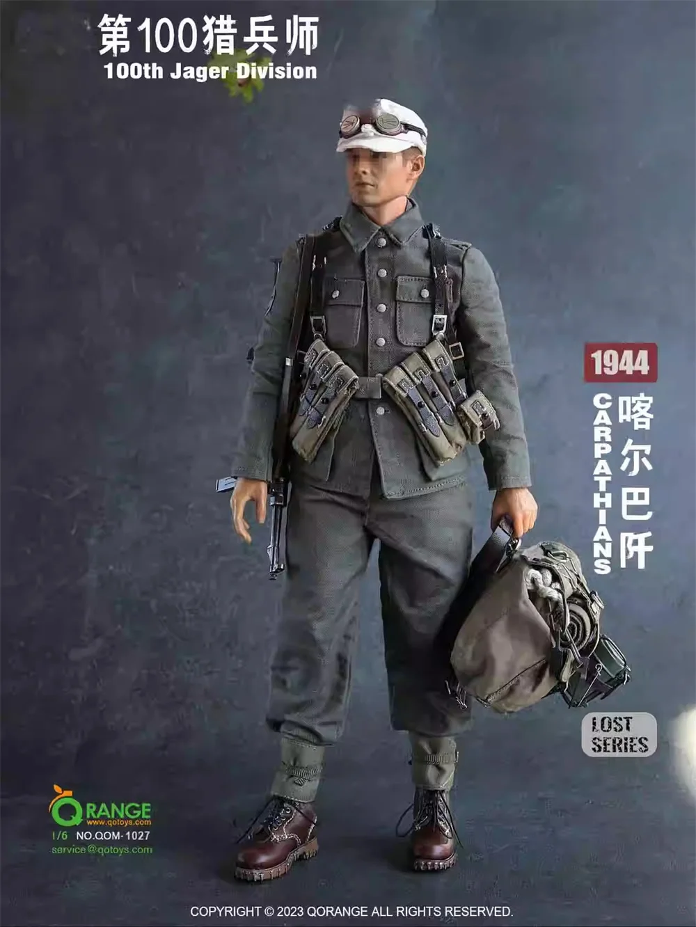 1/6 QORANGE QOTOYS QOM1027 WWII Series 100th Division Carpathians 1944 Dressing Weapon Set No Figure No Doll For Fans DIY