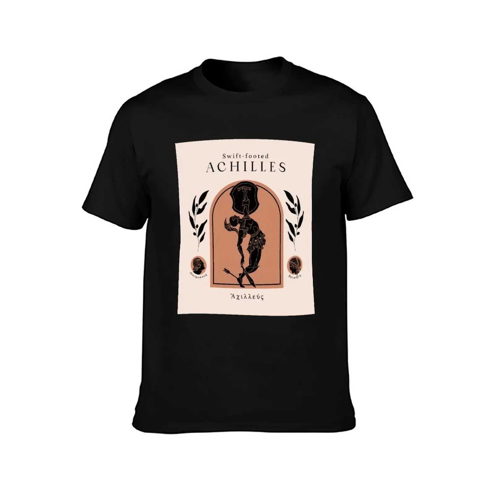 Swift-footed Achilles T-Shirt Basic Daily Outfit Short Sleeve Tee