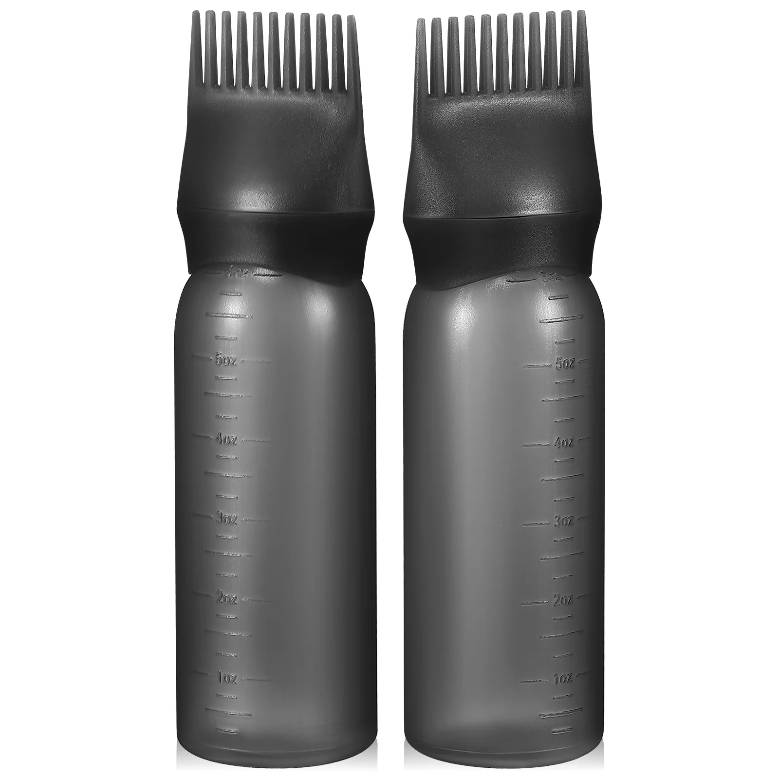 Bottiglia per applicatore per capelli Jet Black Dye Spazzola per la pulizia a secco Bottiglie Lecythus Travel