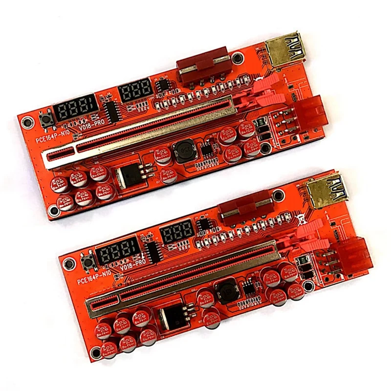 Câble d'extension de carte PCIE, VER018 PRO, USB 3.0, PCI-E Riser Card, 1X à 16X