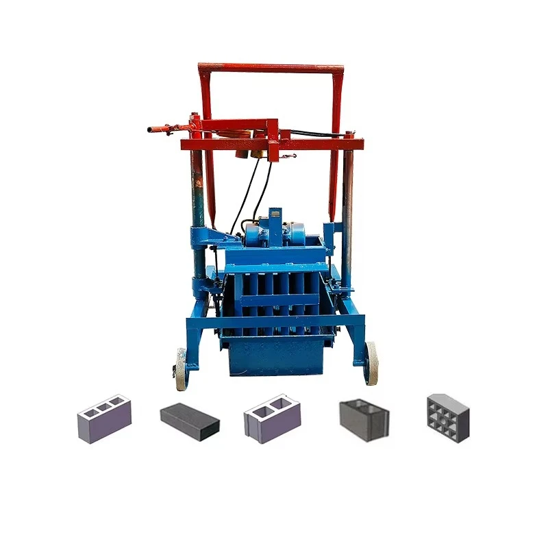 Mobile brick-making machine: simple and efficient block forming machine