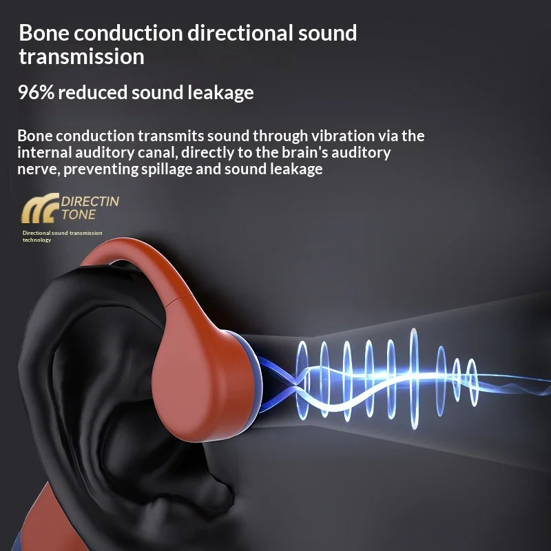 2026 X21 سماعات توصيل العظام مع ذاكرة طويلة المدى الاستماع إلى الموسيقى الرياضة السباحة Ipx68 السباحة سماعات بلوتوث #3