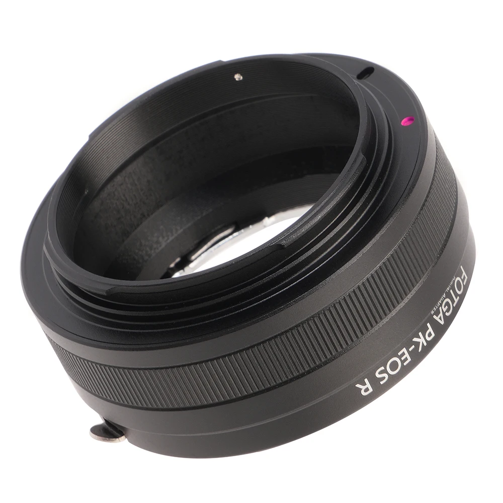Fotga Lens Adapter For Pentax PK K Mount Lens to Canon EOS R RF Mount Series EOS R RP R5 R6 R5C R7 R10 DSLR Camera