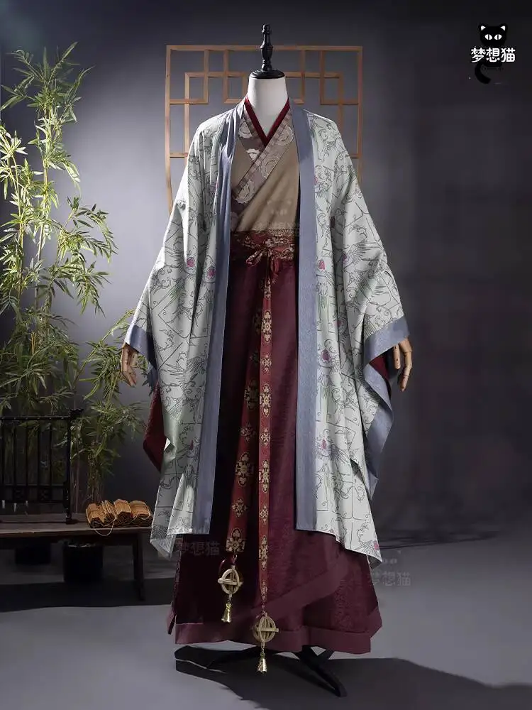 

New Where Winds Meet Fiesta Carnival Halloween Cos Cosplay Giant Swallow Ancient Style Martial Arts Fiction Game