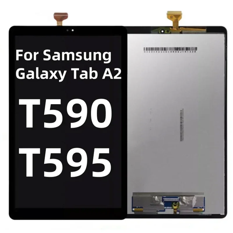 

T590 T595 ЖК-дисплей для Samsung Galaxy Tab A2 SM-T595 SM-T590, сенсорный экран, дигитайзер в сборе, замена 10,5 дюйма