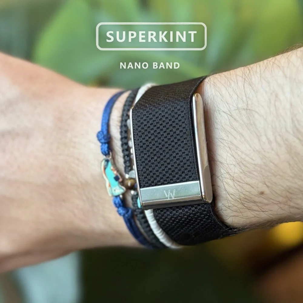 For WHOOP 5.0 MG Band Nylon Woven Replacement Strap W Logo Sport Wristband Premium Package Fitness Tracker Accessories