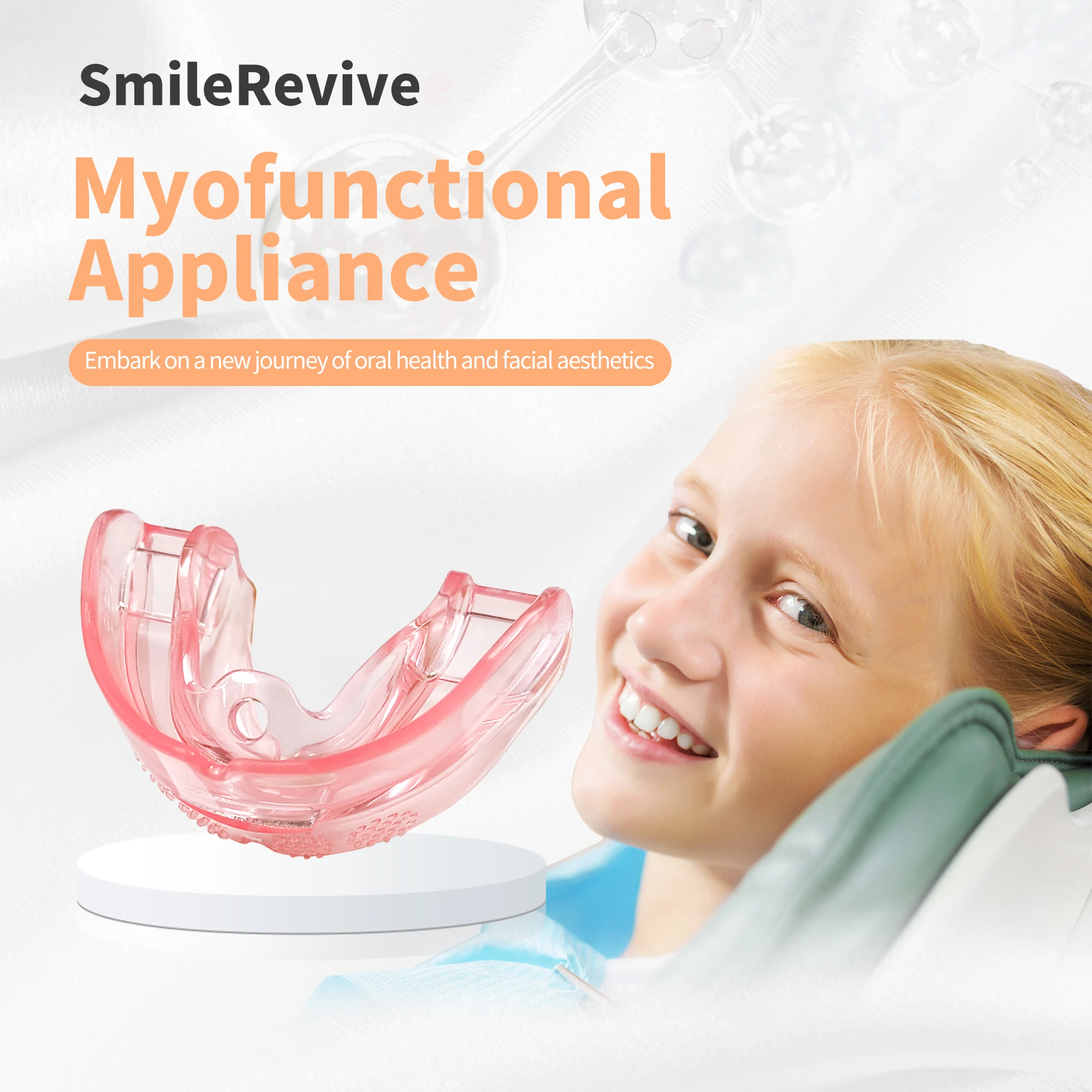 

SmileRevive Myothfunctional Appliance Primary Dentition (for 3-6 years old) KS(S1)(S2)(S3)
