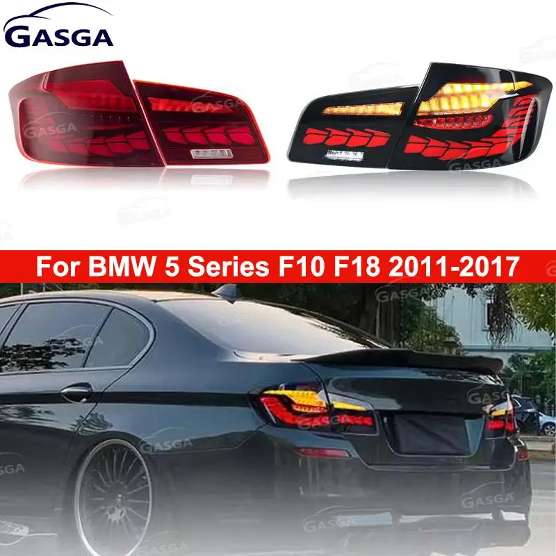 Tail Lamp For BMW 5 Series F10 F18 M5 520i 530i 535i 540i 528i 2011-2017 Rear Lamps Full LED Dynamic Taillight Assembly