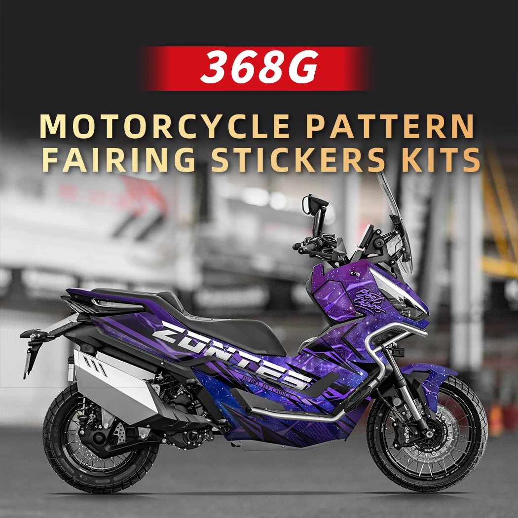 

For ZONTES 368G 2024-2026 Model Personalized Full Vehicle Stickers New Design Waterproof Moto Accessories