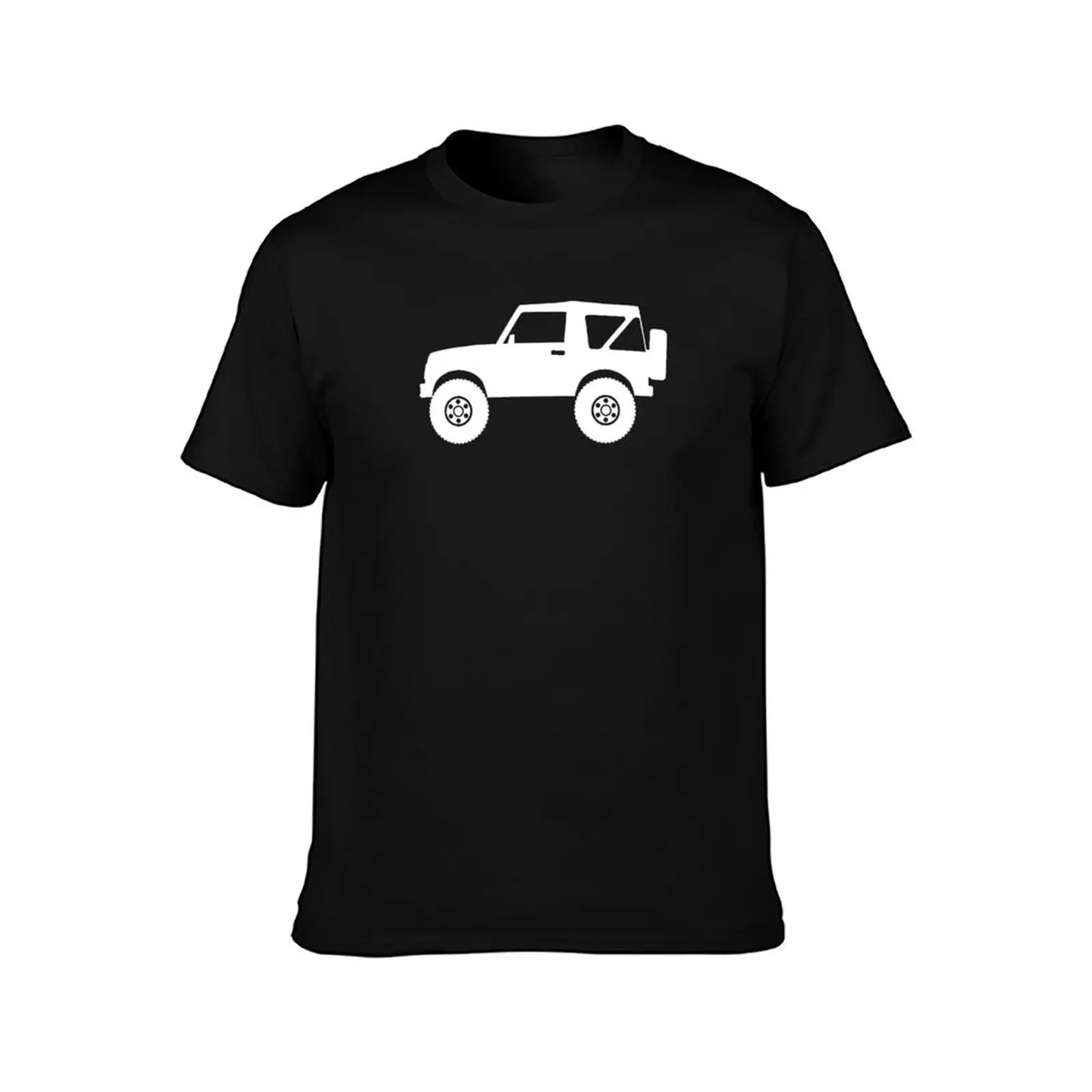 Lifted 4x4 offroader - SJ410 convertible 4x4 T-Shirt Graphic Print Short Sleeve T-Shirt