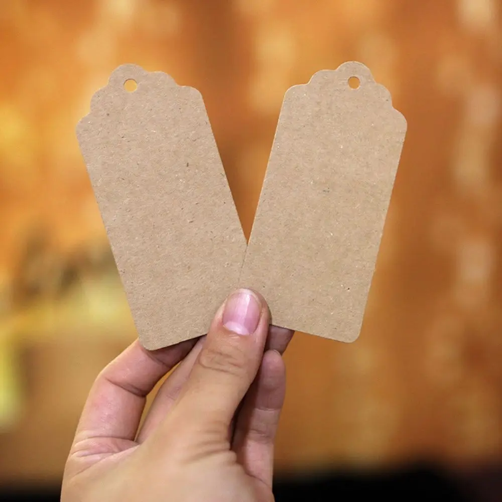 

DIY Party Cards Wrapping Supplies Santa Claus Kraft Paper Christmas Labels Hang Tags Gift Wrapping Christmas Tag