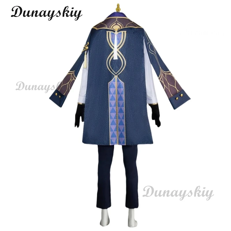 Honkai Star Rail Avventurina Kakavasha Costume Cosplay Parrucca Cappello Gioco Halloween Party Dieci Stonehearts Uniformi Mens Cool Suit