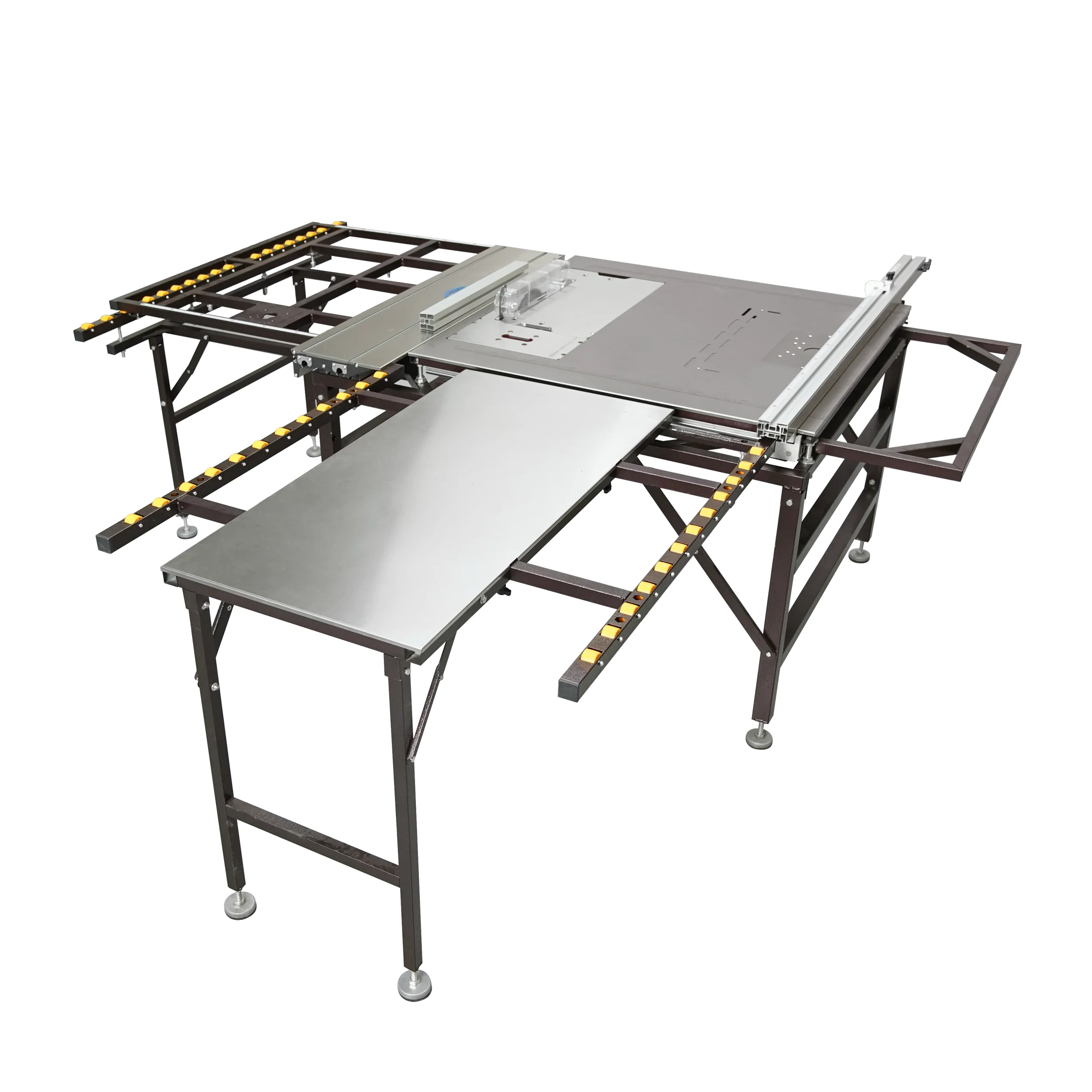 A4S Table Panels Saw Kits Multi-functional Woodworking Worktable Precision Carpentry Tools Push Table Saw Home Decor Cutting Saw
