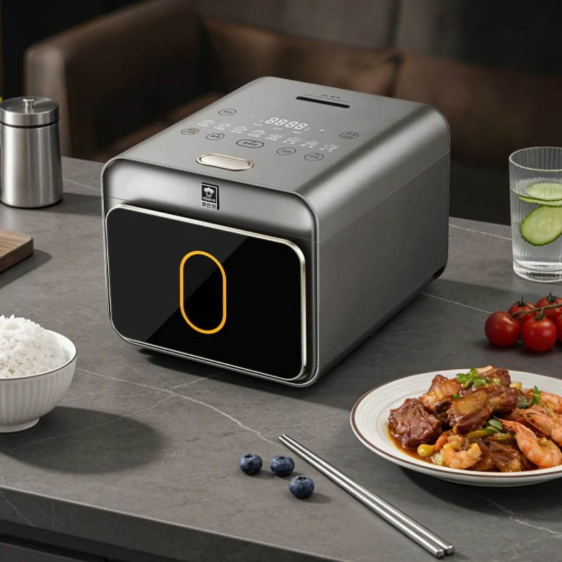 2026 Ultra+ 3L Titanium 0-Coating Rice Cooker, IH Smart Multifunctional Electric Pot for 2-4 People Home Use