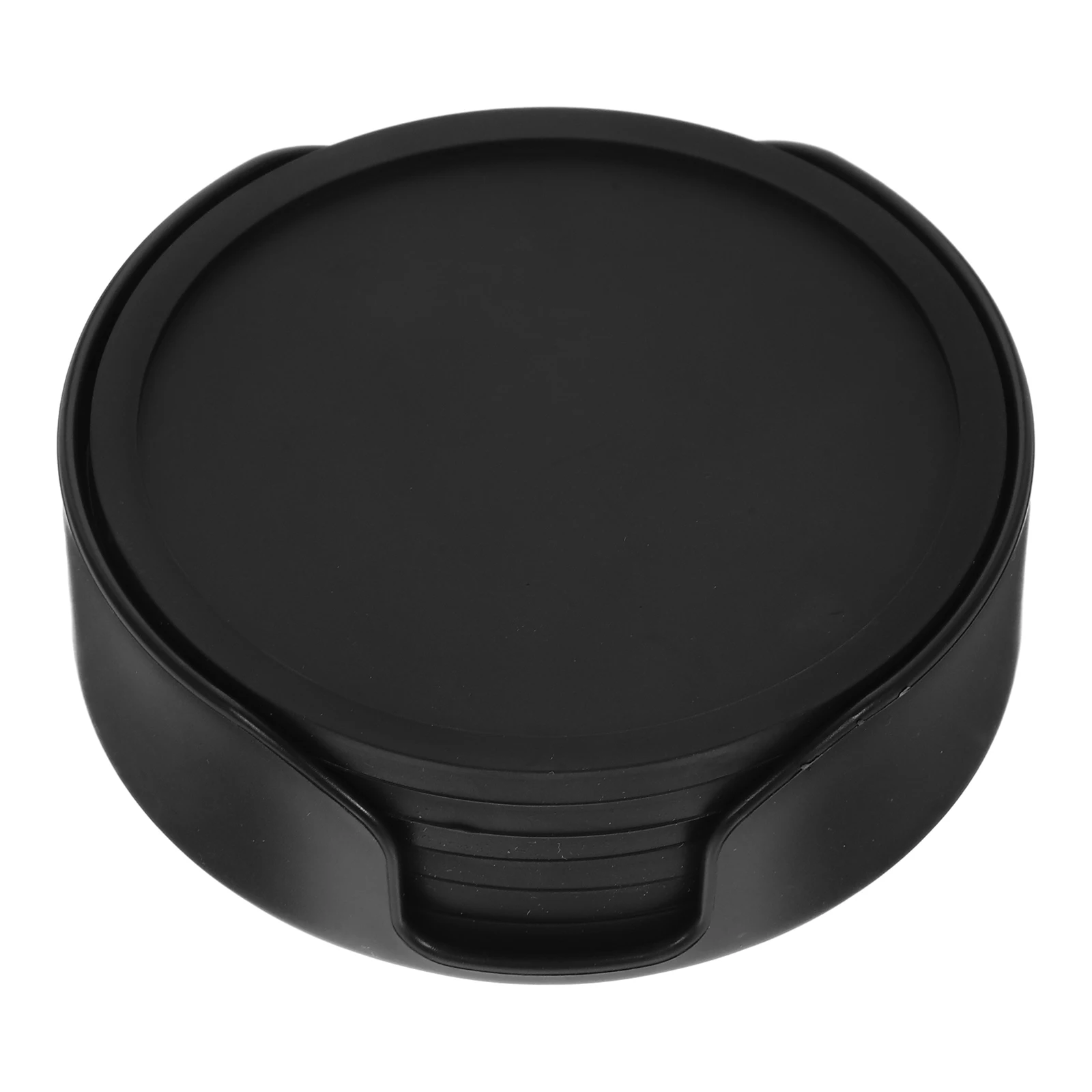 

1 set Cup Set Silicone Round Drink Coasters Table Cup Mat Heat Resistant Mug Coasters for Coffee Tea Drinks Home Kitchen Decor