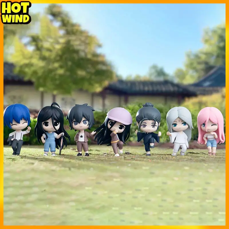 

Authentic One Under The Sky Blind Box Cute Figure Collectible Anime Toy For Women Unique Strange People Pendant Ornament