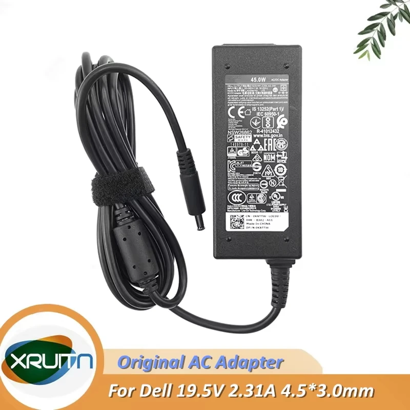 

Original 19.5V 2.31A Charger HA45NM140 AC Adapter LA45NM140 For Dell VOSTRO INSPIRON 14/15/17 3000 5000 SERIES P69G001 P66F001
