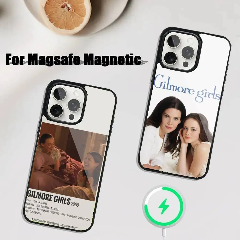 

G-Gilmore G-Girls Phone Case For iPhone 16,15,14,13,12,11,Plus,Pro,Max Mini Magsafe Magnetic Wireless Charging