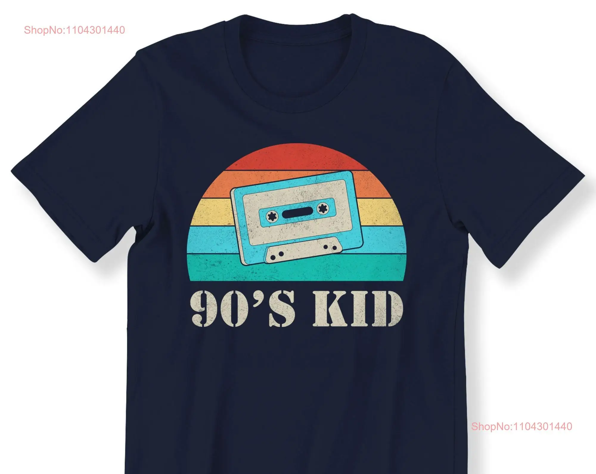 Retro Vintage Cassette 90's Kid For Men And Women T shirt Tape Birthday S 5XL Top long or short sleeves