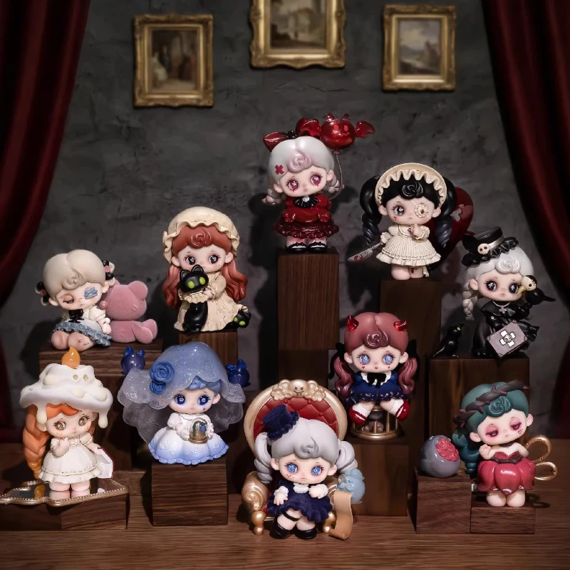 

Серия TARTI Ghost Hotel: Слепая коробка с милыми мультяшными фигурками, загадочная коробка, Q-версия, украшение для рабочего стола, подарок для девочек ﻿ В наличии