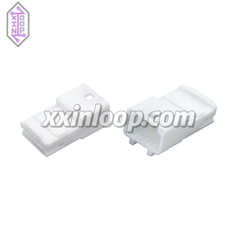 

1473407-1 12-контактный прямоугольный разъем, шаг 2,2 мм, 2-рядный провод-провод, розетка, натуральный корпус из ПБТ для проводки сигнала