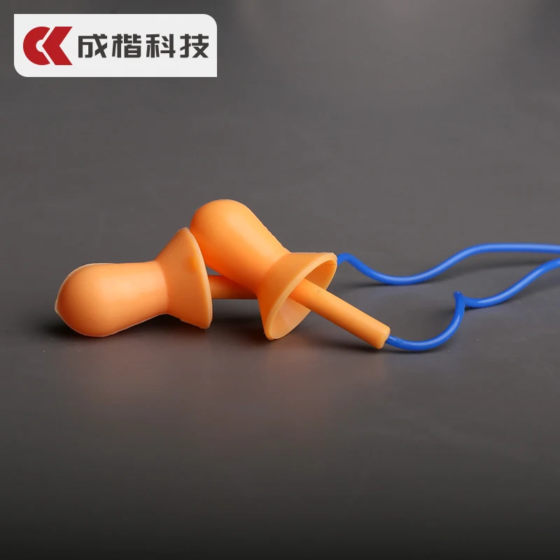 Super sound insulation silicone noise reduction industrial noise reduction magic earplug 5pairs 10pairs