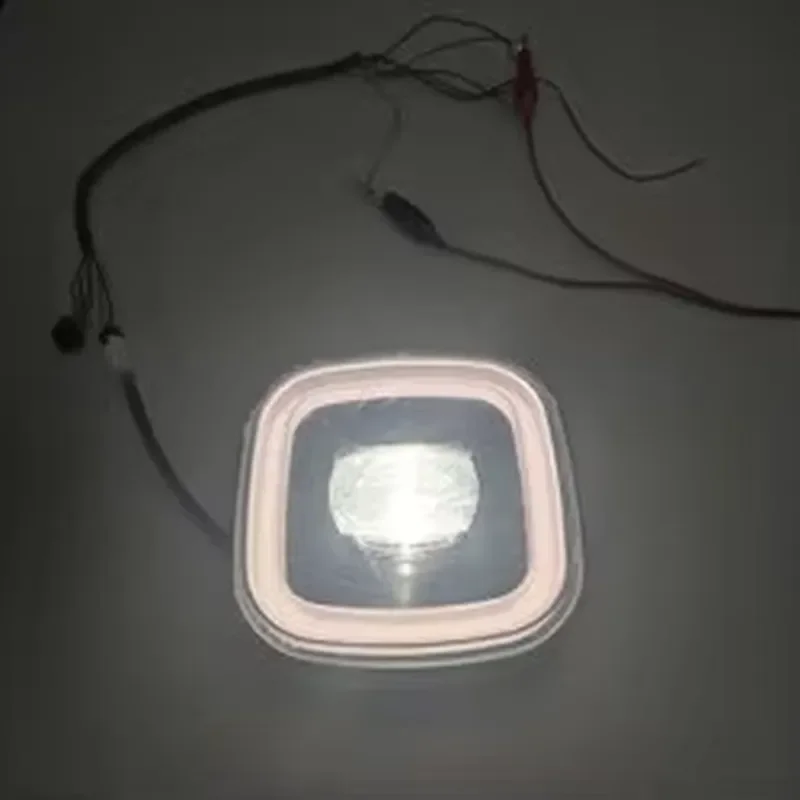 Square SHAPE HEAD LIGHT FRONT LAMP FOR ELECTRIC BIKE TRICYCLE PEDAL SCOOTER Motorcycle 48-60V
