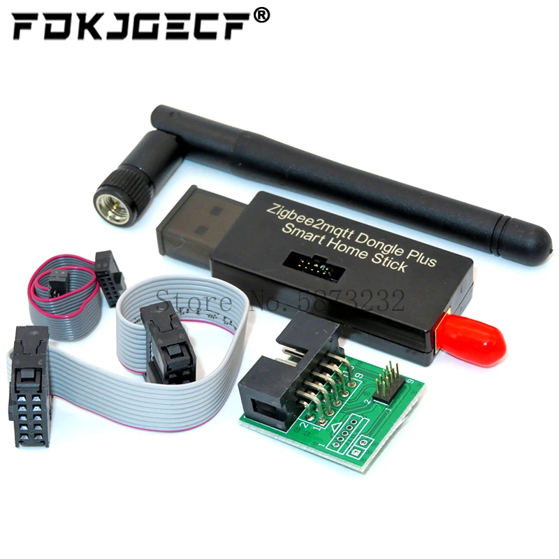 Wireless CC2652P CC2652 USB Dongle Zigbee Pack sniffer protocol analysis With Antenna