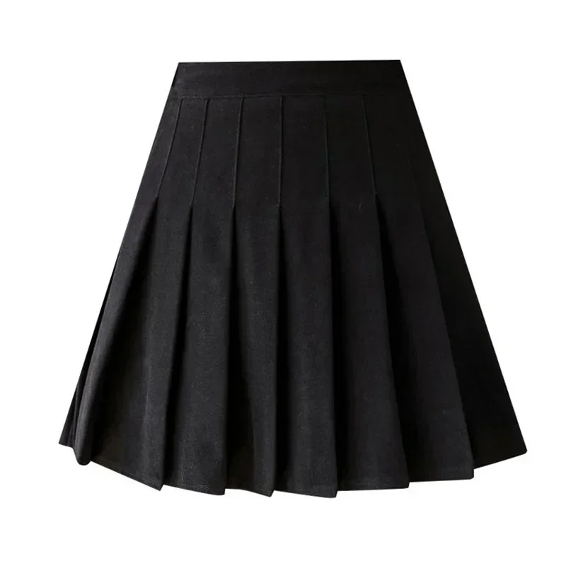 Pleated Skirt Female Autumn and Winter New Fashion High-waist A-line Short Skirt Pants Are Thin and Versatile Casual Skirt