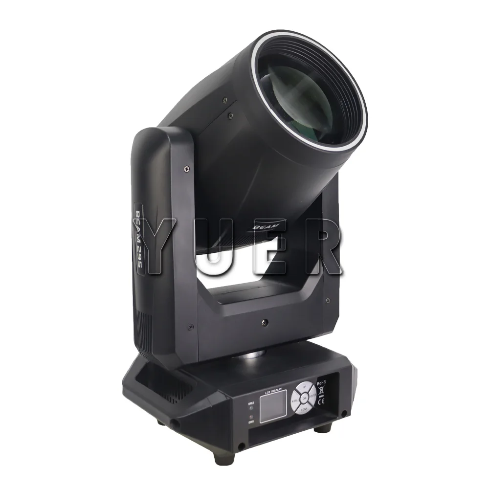 4PCS Beam Spot Moving Head Light 295W Bulb 14R Rainbow Frost Focus DMX Music Party Club Dj Disco Stage Lighting Wedding Lights