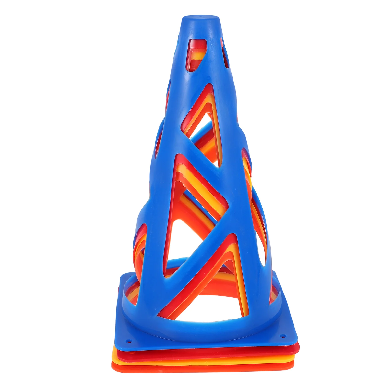 

4pcs Training Cones High-Visibility Multi-Purpose Sports Equipment For Soccer Basketball Kids Practice Lightweight Pe Cones