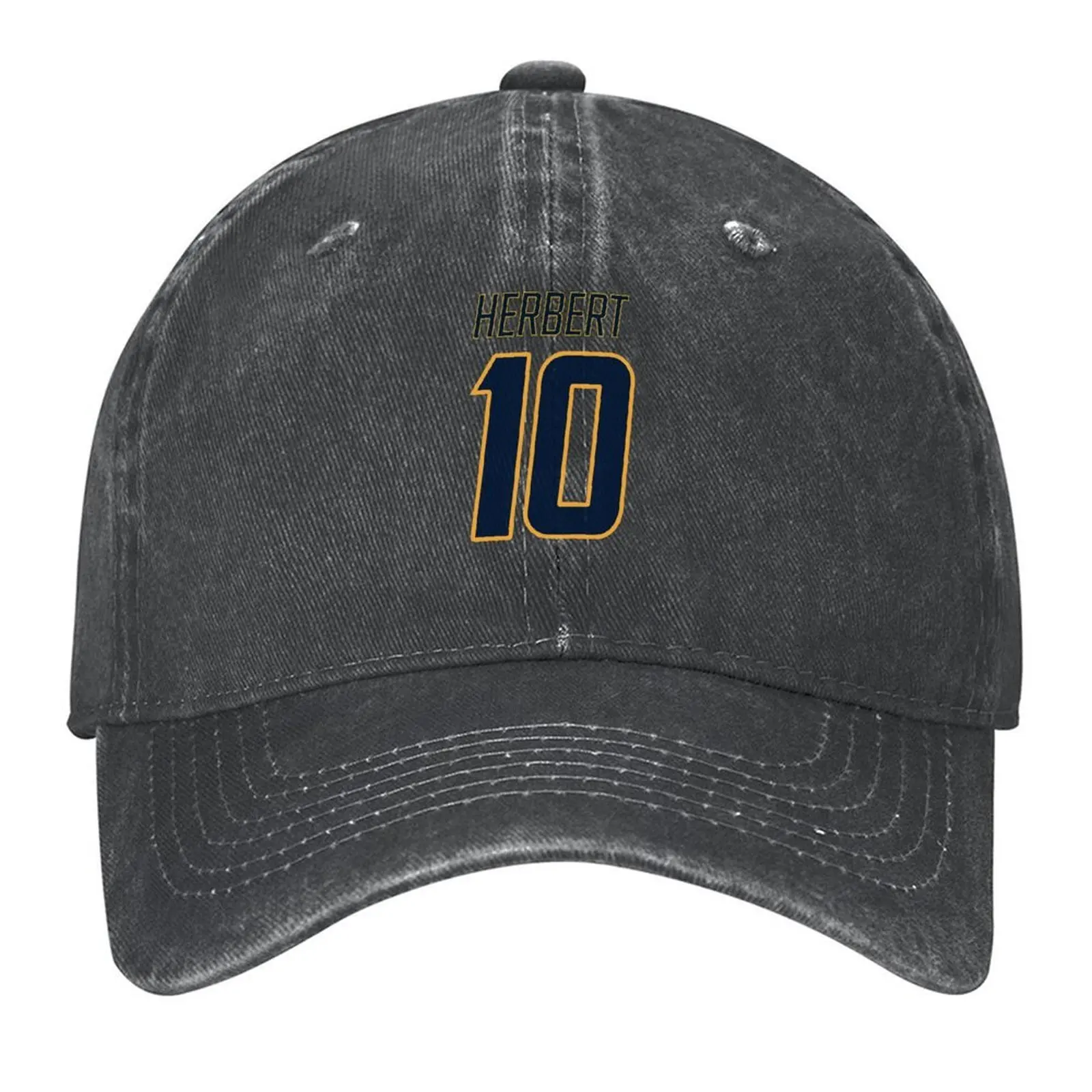 

Justin Herbert Navy Baseball Cap Mountaineering Hip Hop Hat Beach birthday Baseball For Men Women's