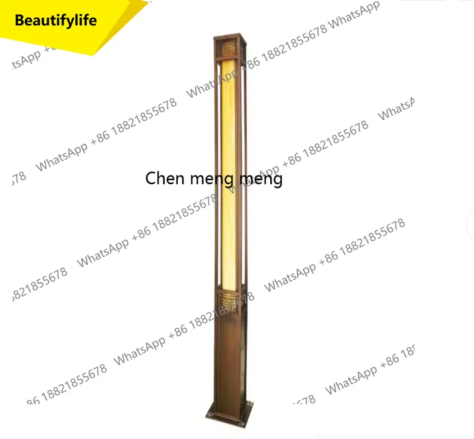 

X188 Наружный водонепроницаемый и устойчивый к ржавчине новый китайский садовый светильник с имитацией мрамора, парковое пейзажное освещение, уличный фонарь