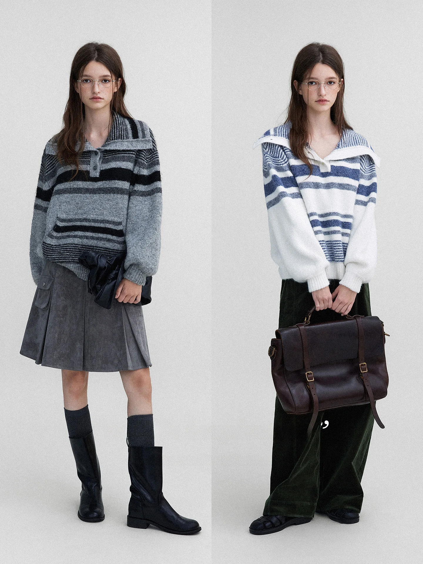 

Warm Woolen Sweater for Women with Large kets f Open Front Iceland Vintage Fluffy Wool High ammage Le Commute Sle