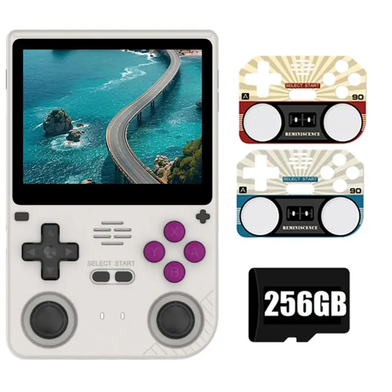 

Игровая консоль A14M V20 Retro с 256 ГБ памяти, 3,5-дюймовым IPS HD экраном, процессором A133P, на базе Linux с открытым исходным кодом, для симуляторов GBA, SFC, NDS.