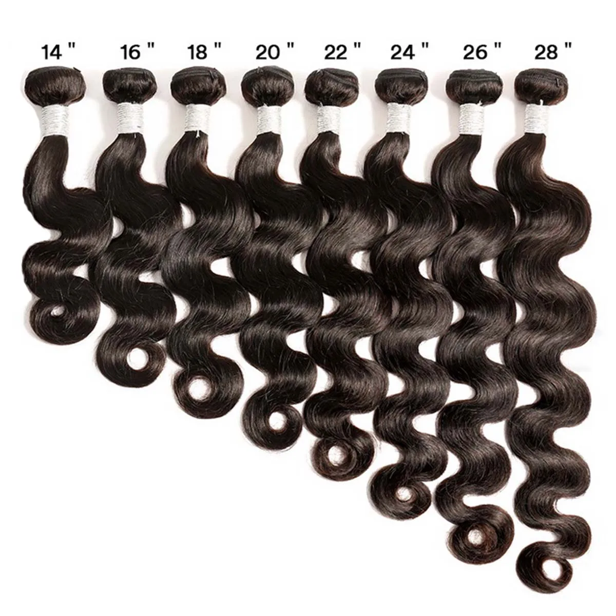 Rucycat Body Wave Human Hair Bundles With Closure 6x6 Brazilian Hair Weave 3 Bundles With 4x4 5x5 Lace 10A Natural Black Bundles