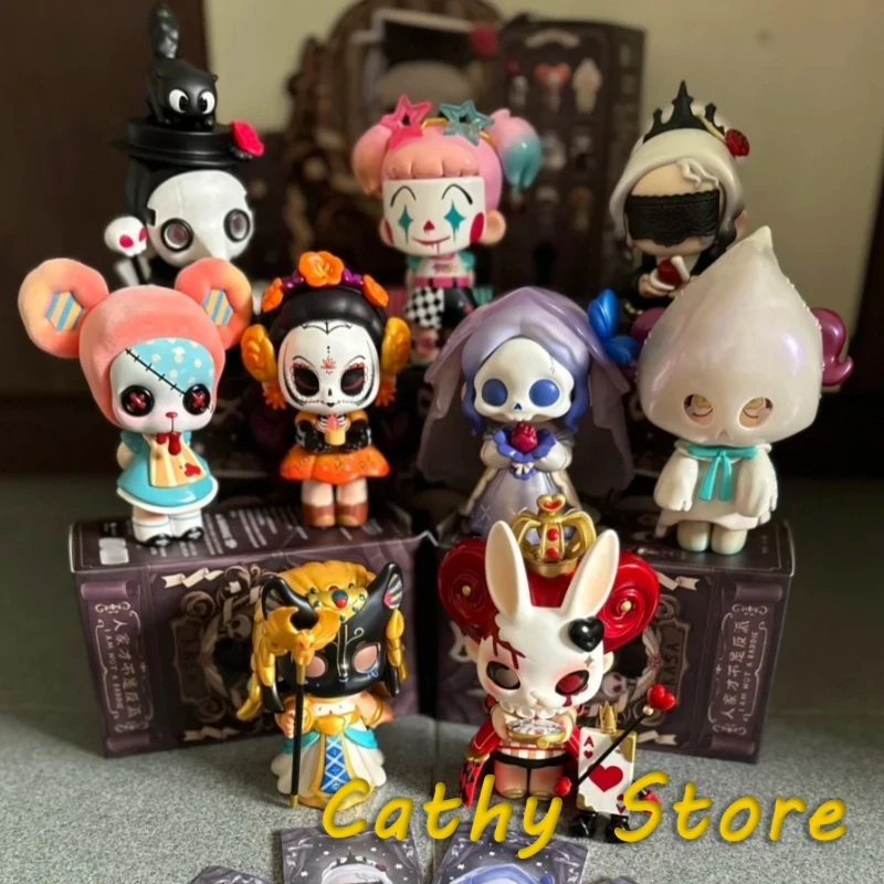 

Original Kasa I'M Not A Villain Series Blind Box Mystery Box Anime Figure Dark Adornment Desktop Decoration Collectible Toy Gift