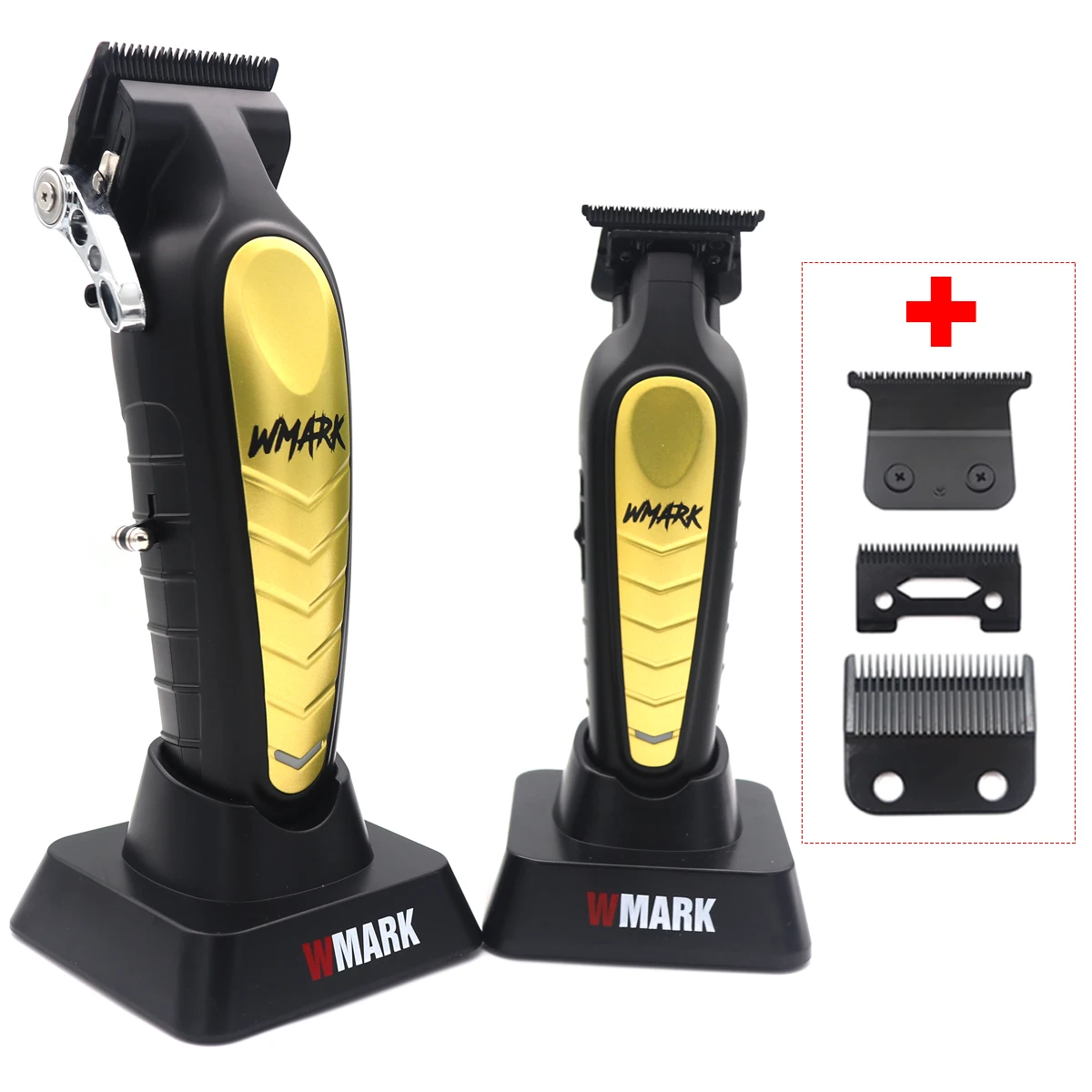 WMARK NG-138 NG-338 Professional 0il Head Engraving Electric Clippers Kit Selling Hair Clippers Charging Seat Hair Salon