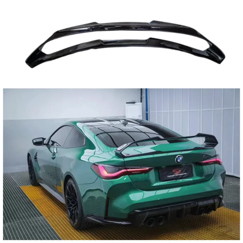 

For BMW M2 M3 M4 G80 G82 G83 2019 2020 2021 2022 2023 High Quality Carbon Fiber Car Rear Trunk Lip Spoiler Splitter Wing