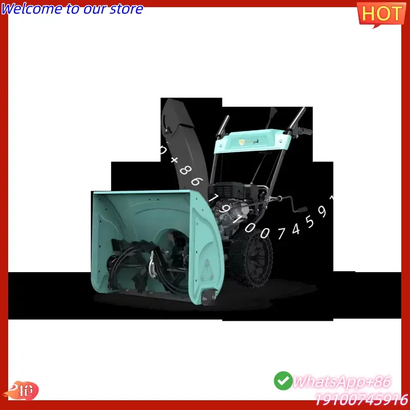 2026Hot Snow Blower 7HP 212cc 610mm Wide Path Walk Behind 4-Stroke Snow Thrower for Professional Driveway Snow