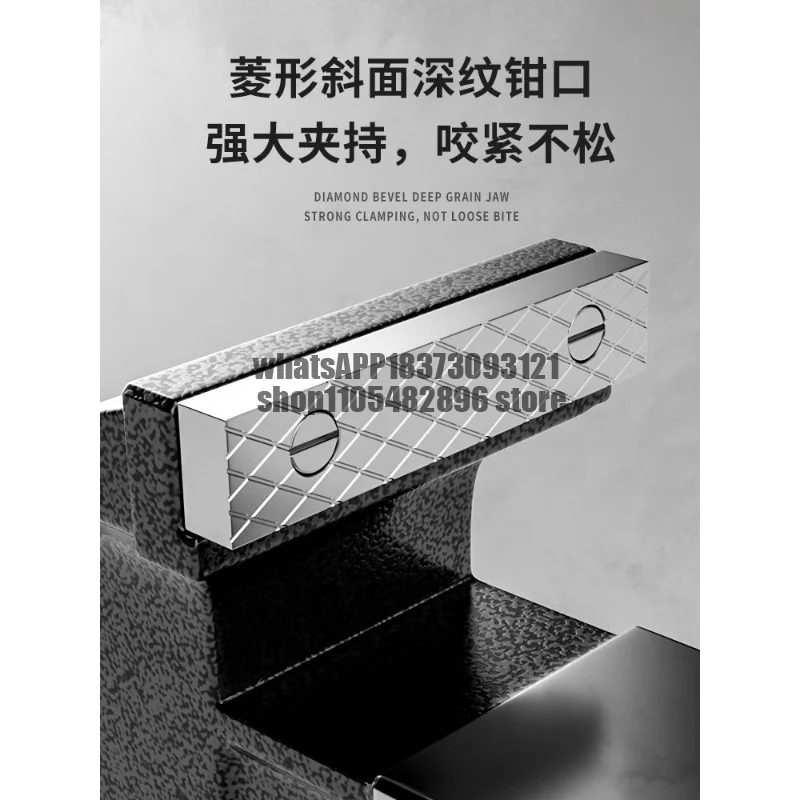 Industrial Grade Heavy Duty Multifunctional Taiwan Tiger Clamp Precision Flat Mouth Table Tiger Clamp