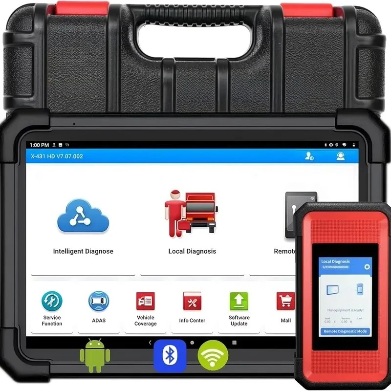 X431 V+ Smartlink HD 24V Truck Diagnostic Scanner with Xentry Decoding Code Reader