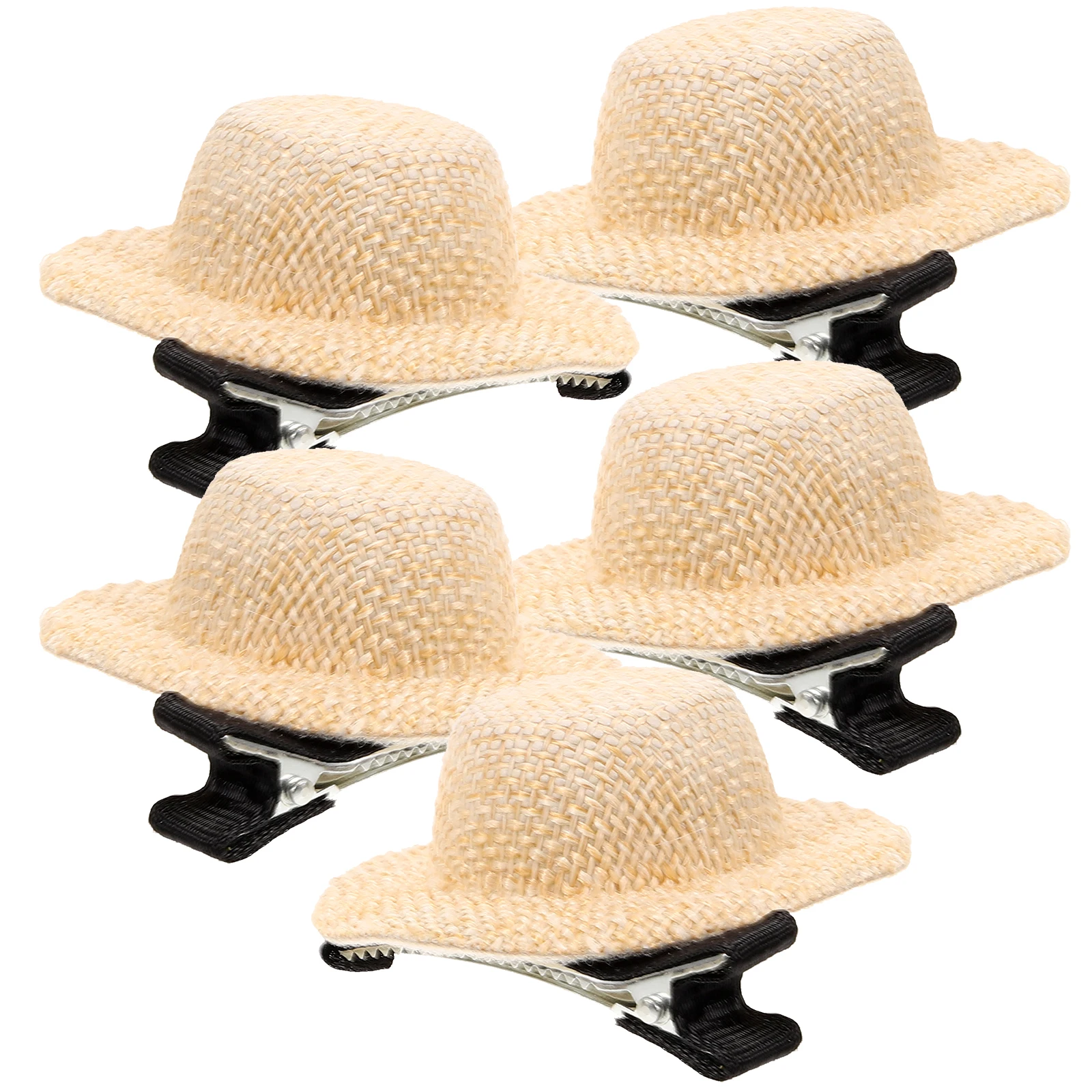 

5 Pcs Hair Clip Accessories for Clips Little Tiny Khaki Cute Mini