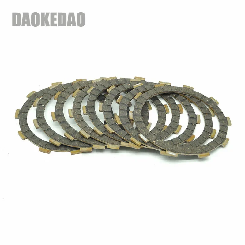 

For Yamaha FZ400 1997 FZR400 FZR400S 1988-1989 Clutch Friction Disc Plate Kit 8PCs FZ FZR 400 S