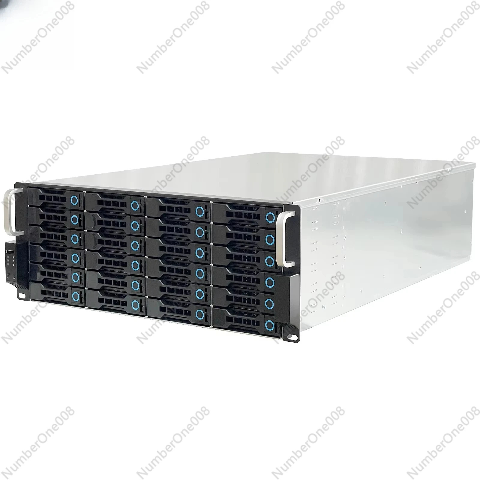 

ZhenLoong LF24 4u 24 Bay Rackmount Server case Hot Swap HDD Bays SAS SATA 19"Inch Rack Storage Chassis with Backplane 12G/8*U.2