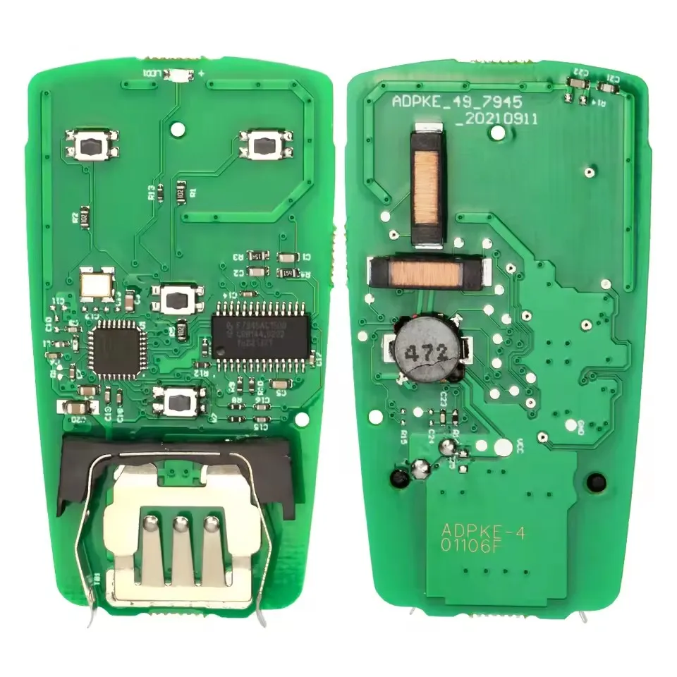 KEYECU Replacement Smart Remote Key Fob 3Buttons 315MHZ 4M0959754AB OR 433MHz 4M0 959 754 for Audi A3 TT R8 2016 2017 2018 2019