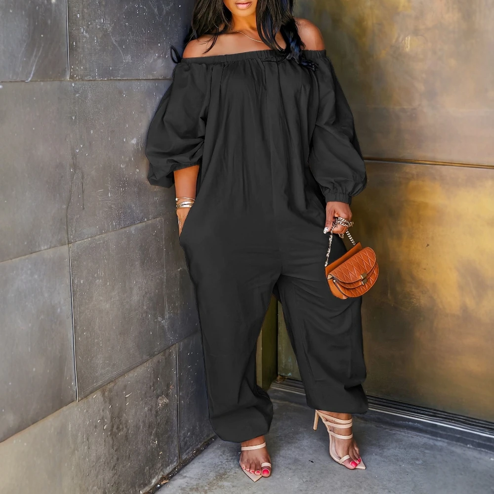 Damen-Overalls für die Kreuzsaison 2025, warm, rot, schulterfrei, langärmelig, weites Bein, Silhouette mit knöchelgrendelndem Saum