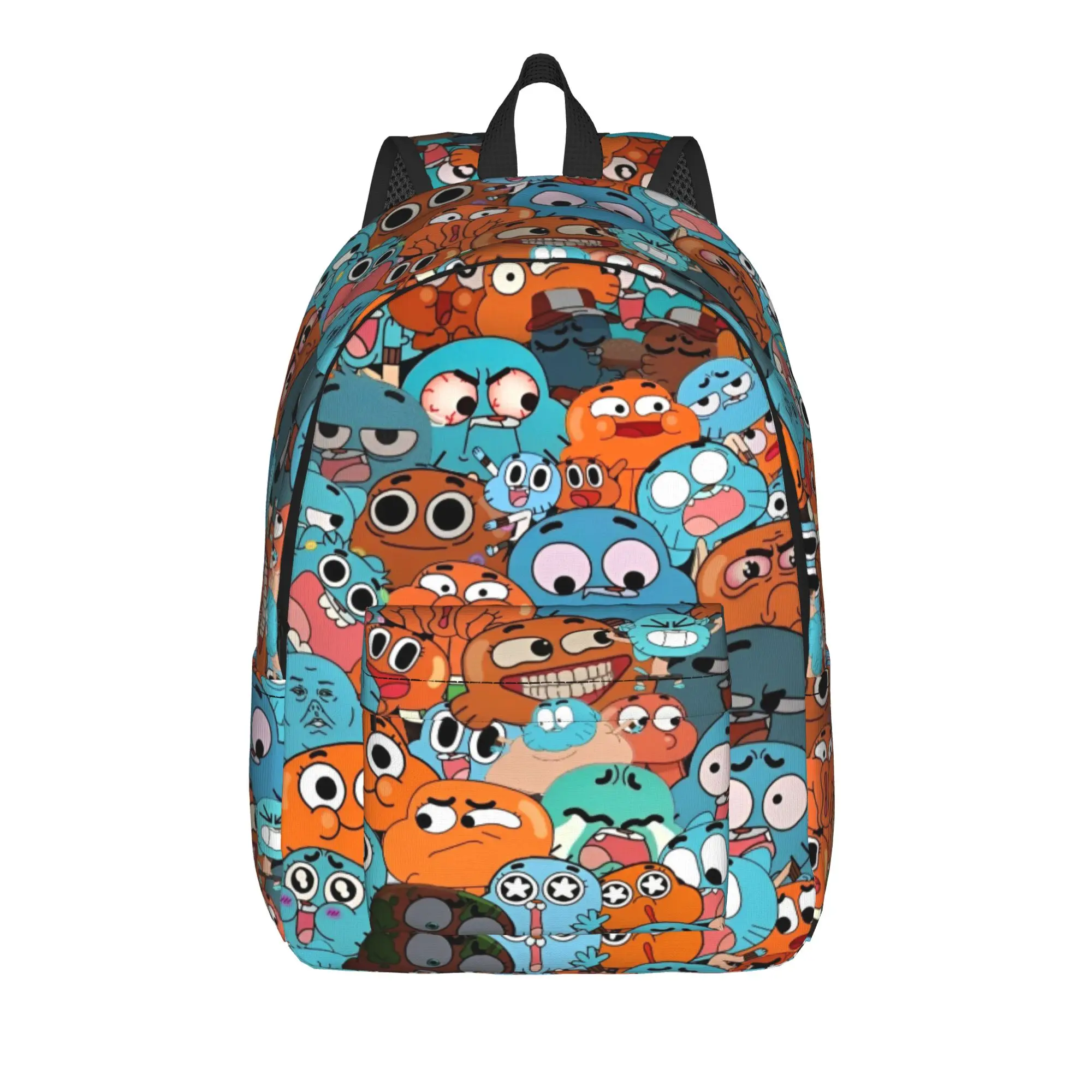 Gumballs  Backpack for Men Women Teenage Student Business Daypack Cartoon Game  Laptop Computer Canvas Bags Outdoor