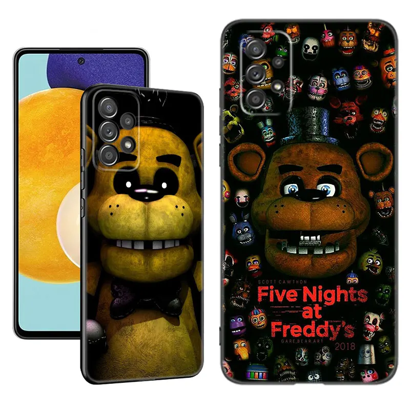 Five-Nights-At-Freddys Phone Case For Samsung A13 A22 A24 A32 A23 A25 A34 A35 A52S A53 A54 A55 A73 A12 A14 A15 A31 A33 A50 A51